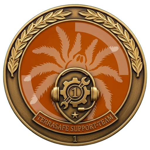 TerraSafe Support-Team Ehrenabzeichen
